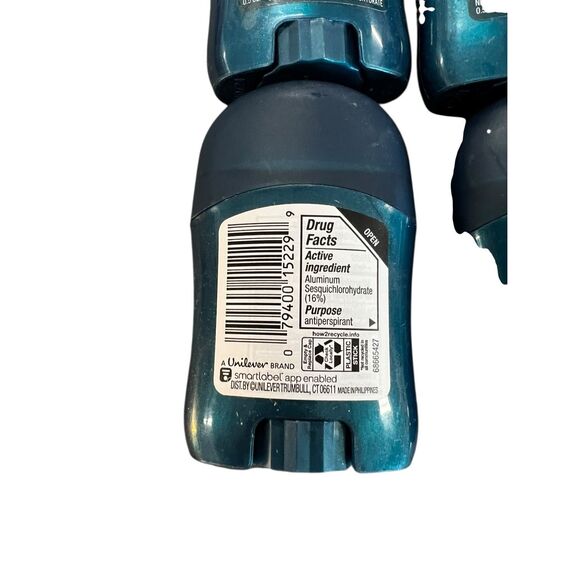 9 degree advanced 72 hour mens travel size .5 oz deodorant cool rush - Picture 2 of 5